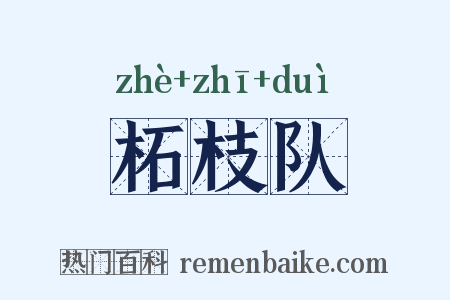 柘枝队是什么意思的图片